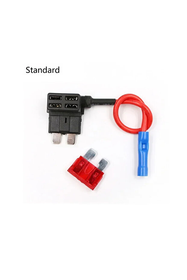 5PCS Standard ZEXEF 12V Mini Small and Medium Car Fuse Stand for ATC/ATO Blade Fuse Inline Fuse Hold