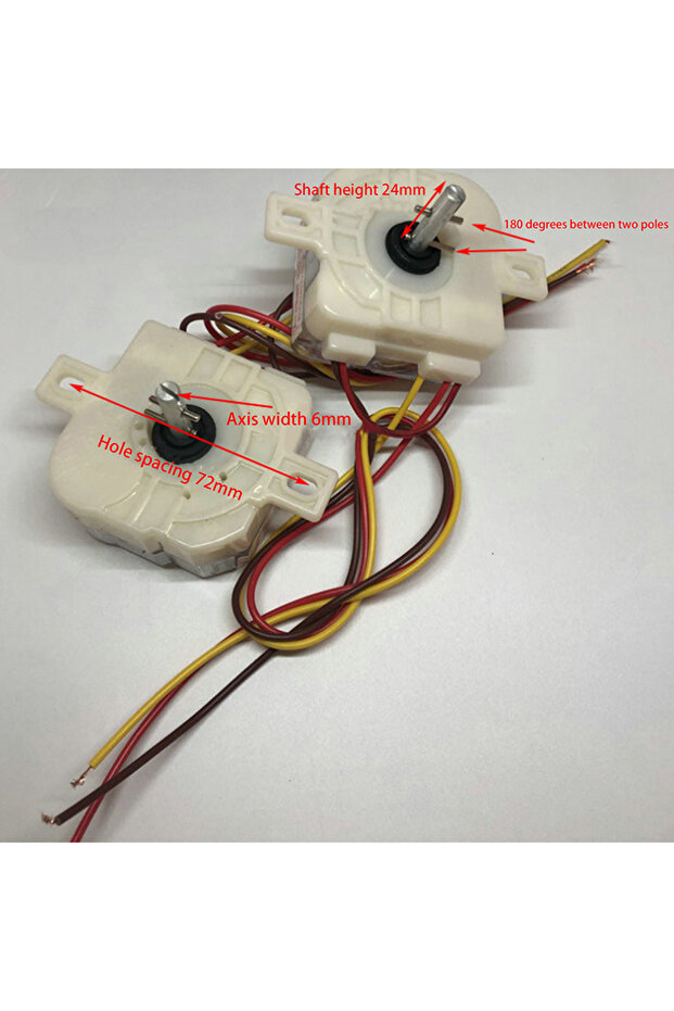 مؤقت غسالة بثلاثة أسلاك بزاوية 180 درجة، مفتاح مؤقت غسالة، مؤقت غسيل، غسالة نصف أوتوماتيكية مزدوجة... - 6