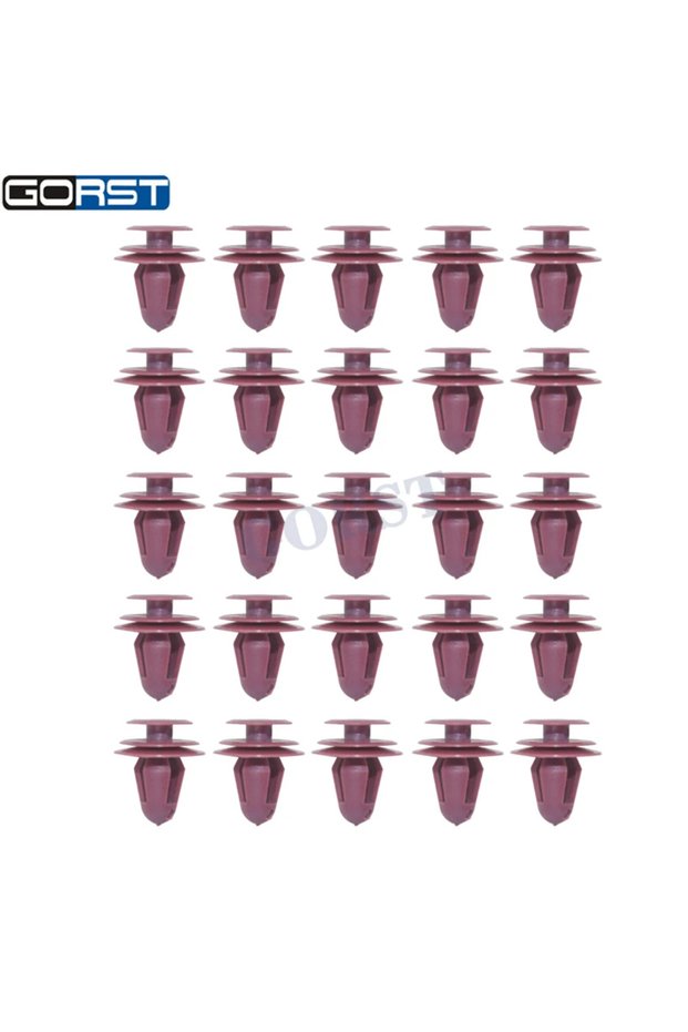 25 Piece 25pcs Retainer Clip Trim Panel Fasteners 67771-12050 for Toyota for Lexus Bumper Door Buckl