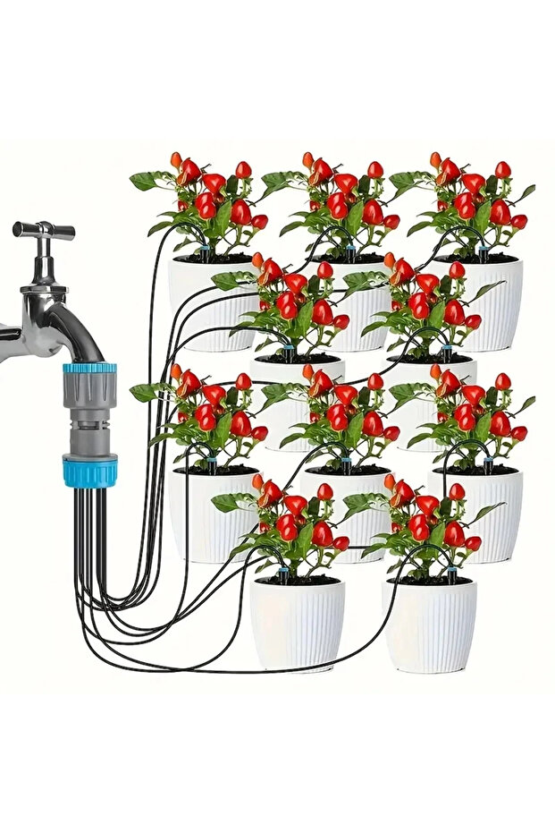 160cm 10 nozzl Garden Automatic Watering Device, Gardening lrrigation System, Drip Seepage Device Wi