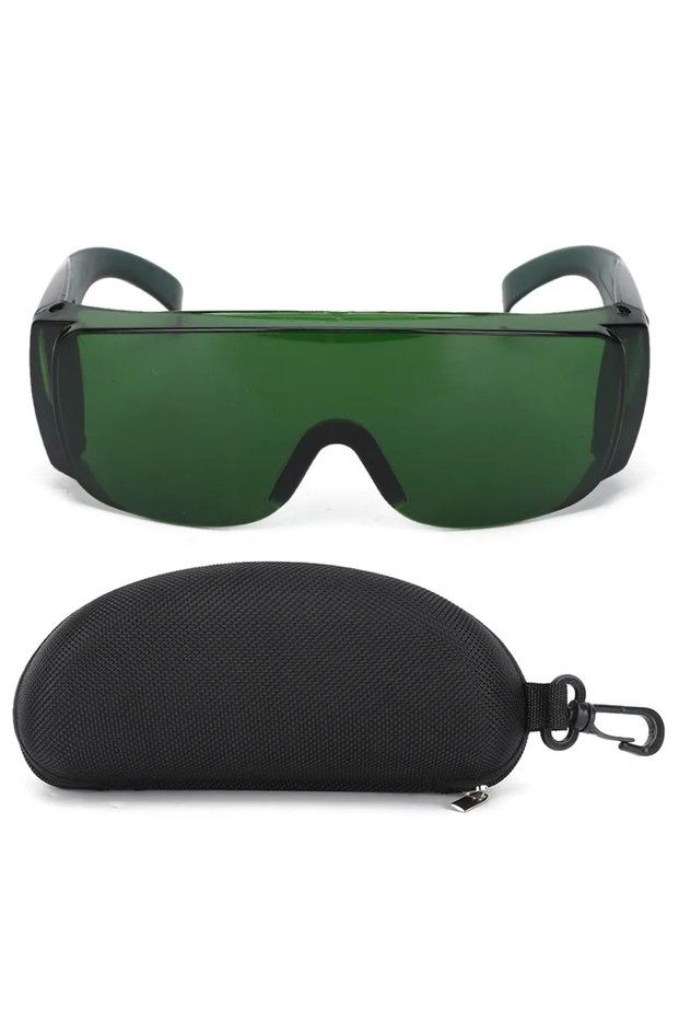 green BACHIN Industrial Accessory Protective Eyewear Laser Goggles Safety Glasses for Light Filter S