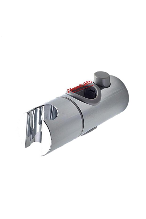 25mm Hand Shower Rail Head Bracket Adjustable Handheld Shower Holder Adjustable Holder Slider Clamp