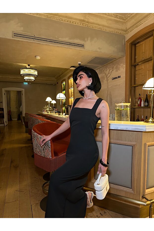 Rochie de damă cu fantă lungă - 3