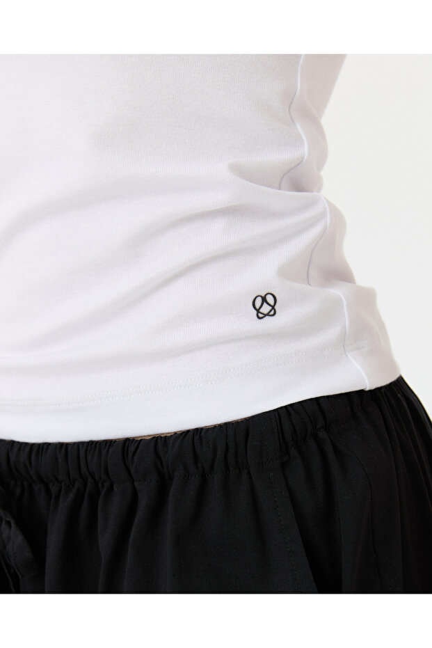 Бяла тениска Basic - 3