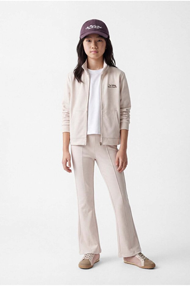 Devojčice, pantalone sa elastičnim strukom - 1