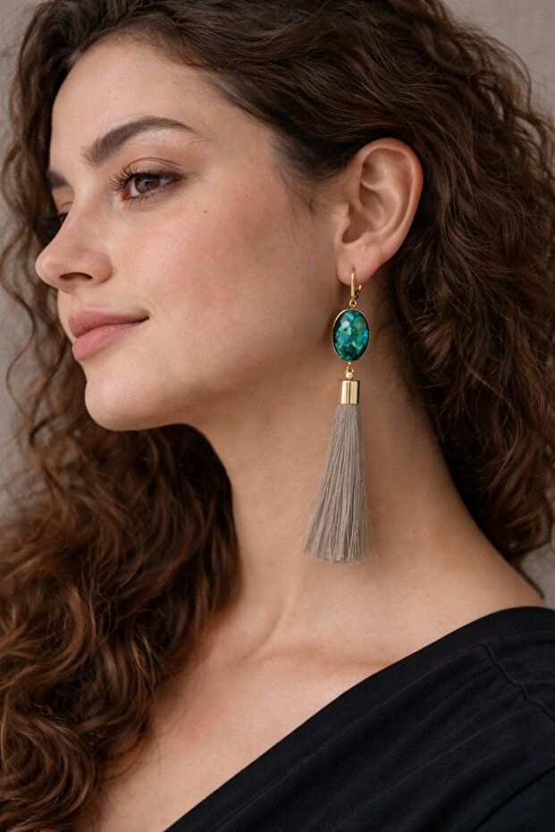 Tassel Trend Earrings - 1