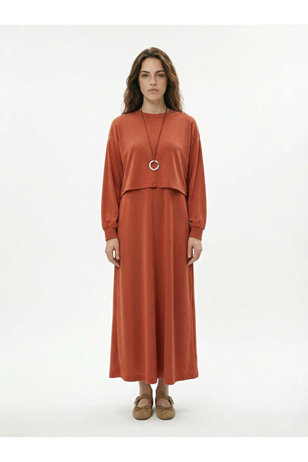 Tile-two piece dress
