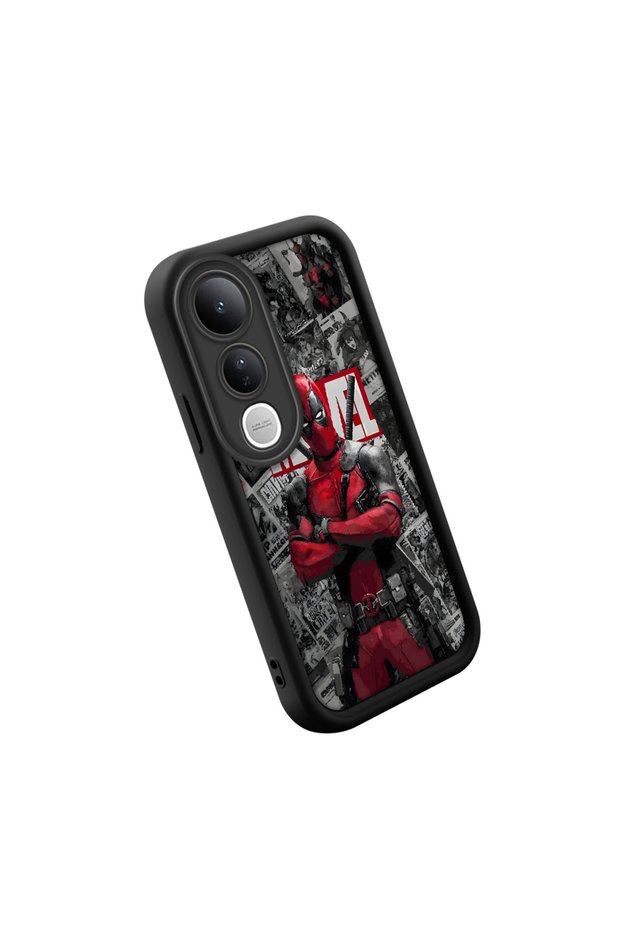 Vivo V50 Lite 4G/5G Compatible Classic Spider-Man Printed , Stylish and Compatible, Shock-Absorbing Silicone Case