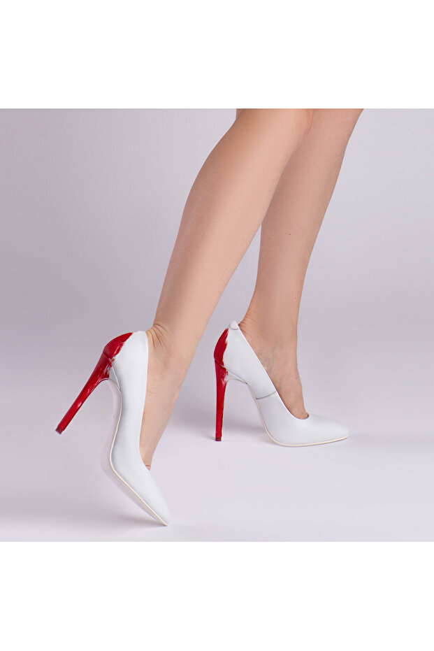 Pantofi Desire White