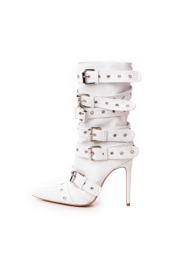 Botine Alora White - 2