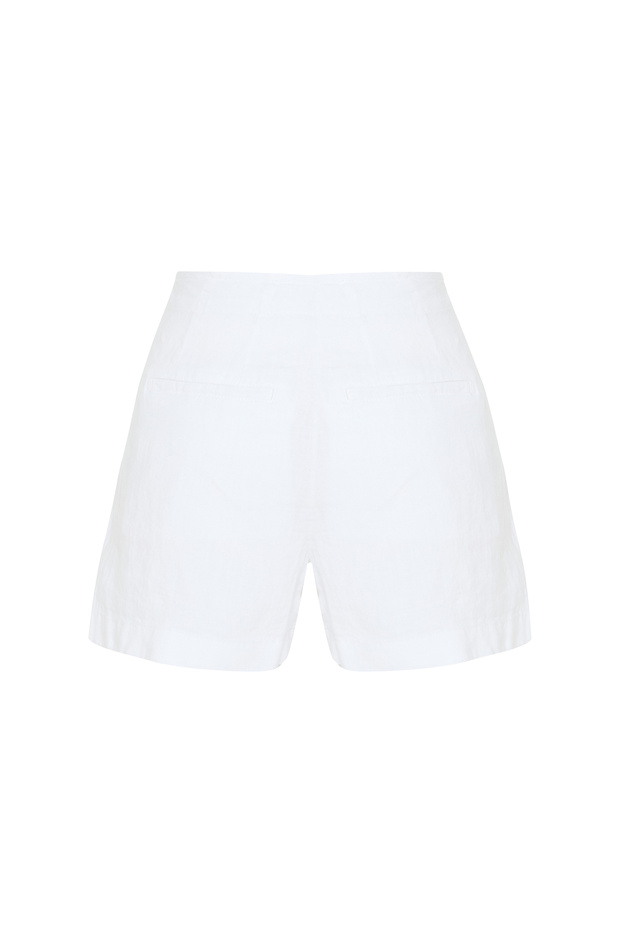 KISA KETEN ŞORT - 5