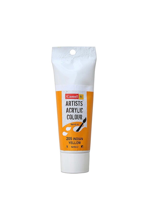 Artist Acrylic Colour 40ml Tube 205 Indian Yellow