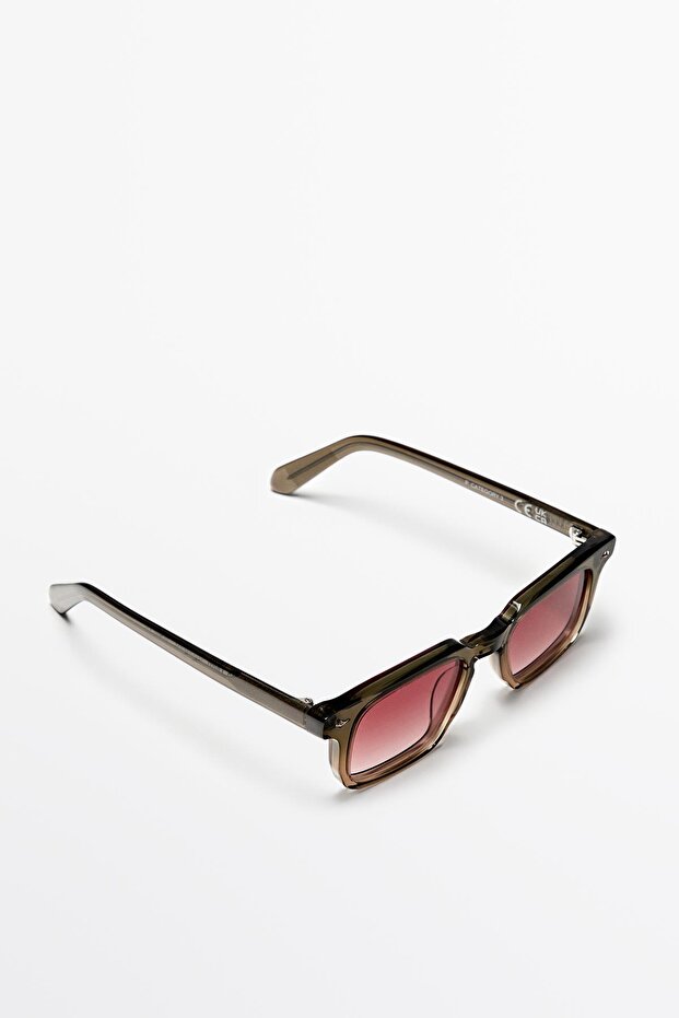Narrow rectangular sunglasses - 2