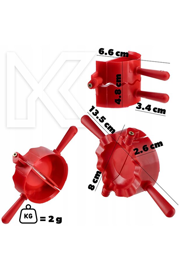 Dumpling Mold, Dumpling Cutter, Dumpling Machine, Mould, 4 pcs. - 4