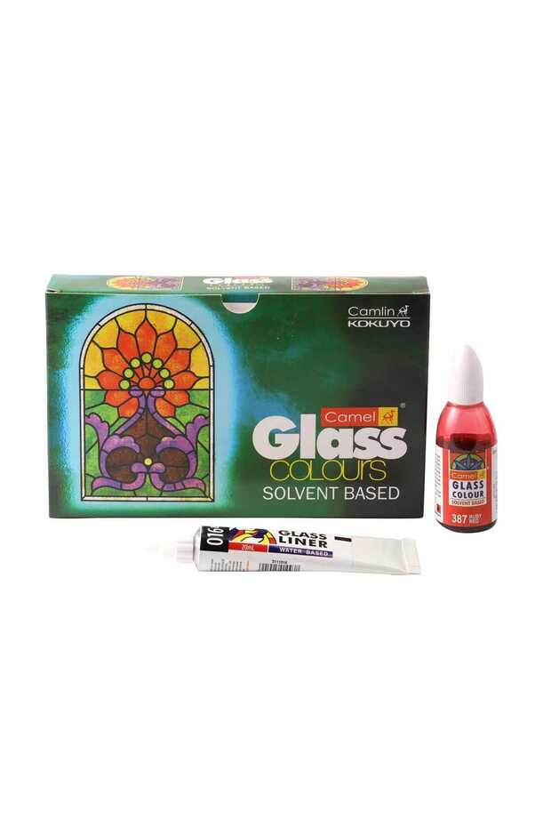 Glass Colours Solvent based 20mlx6 Shades