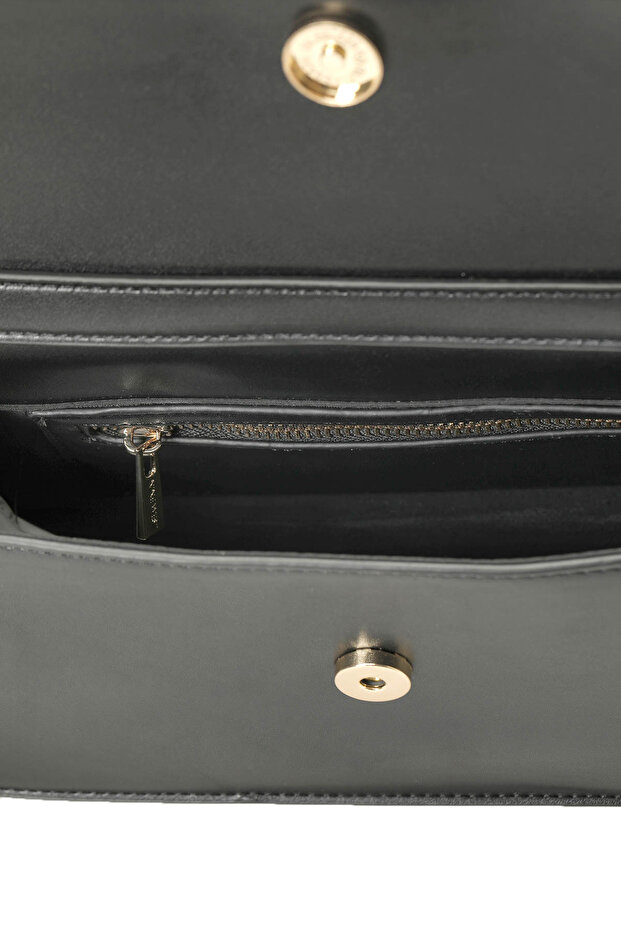 NWIDPYTHON 6FX Siyah Kadın Kol Çantası - 5