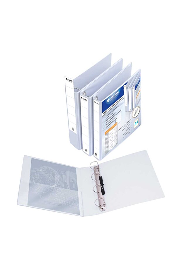 2 Ring Binder with Packet, 65 mm