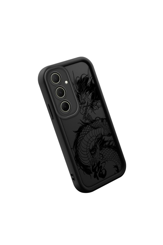 Case for Samsung Galaxy A35 High Quality Classic Dragon Patterned Case, Luxury, Shockproof Silicone