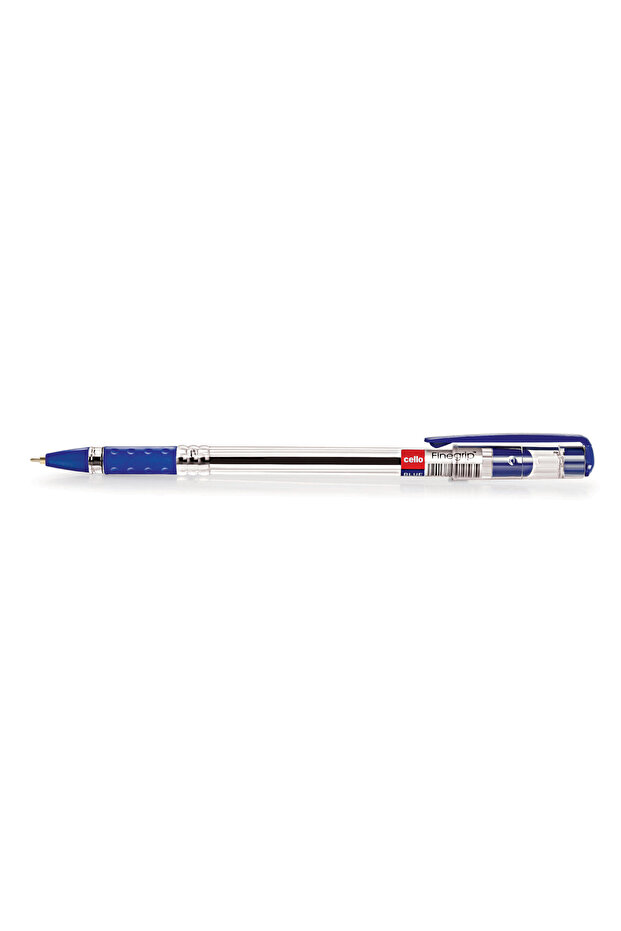 Finegrip Nickel Silver Tip With Low Viscosity Ink Ball Pen Jar, 0.7mm, Pack of 25, Blue