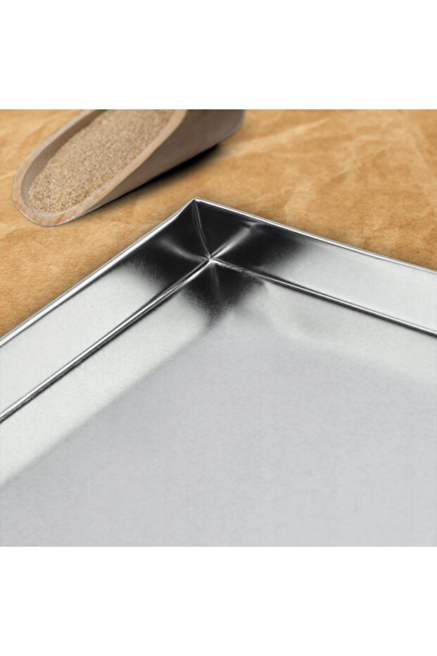 Open Rectangular Cake Baking Tray 45x30cm - 8