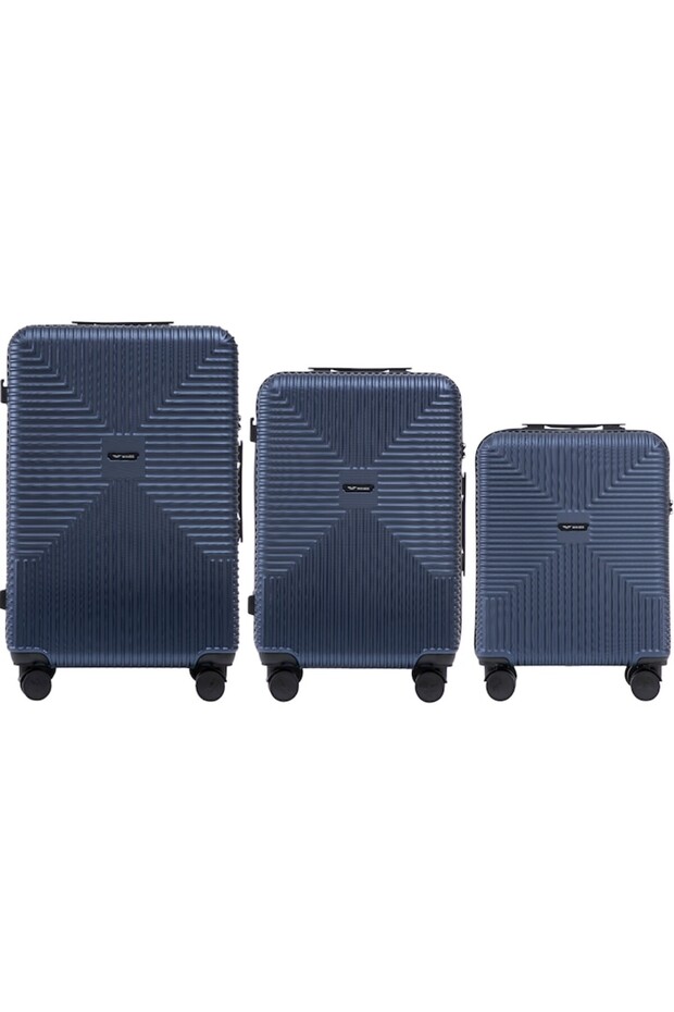 3-Piece -Friendly Luggage Set - 2