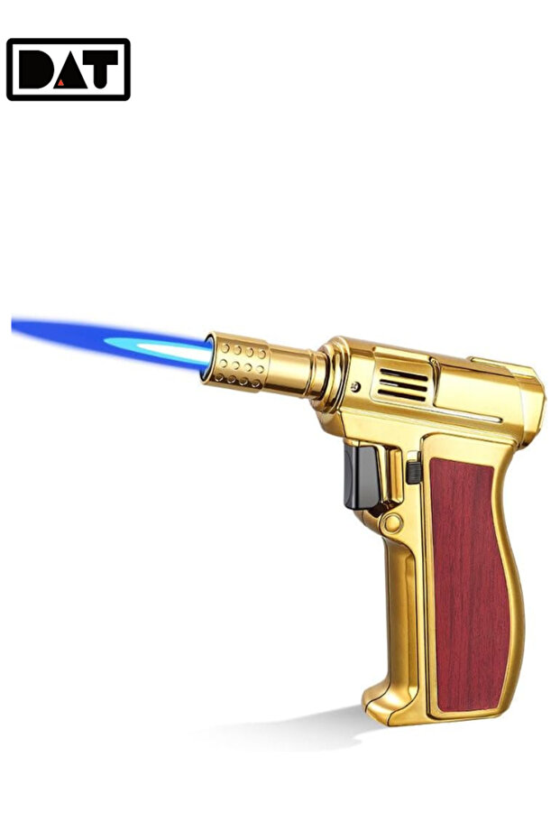 Multi-Use Portable Windproof Refillable Torch Lighter, 360° (Golden)