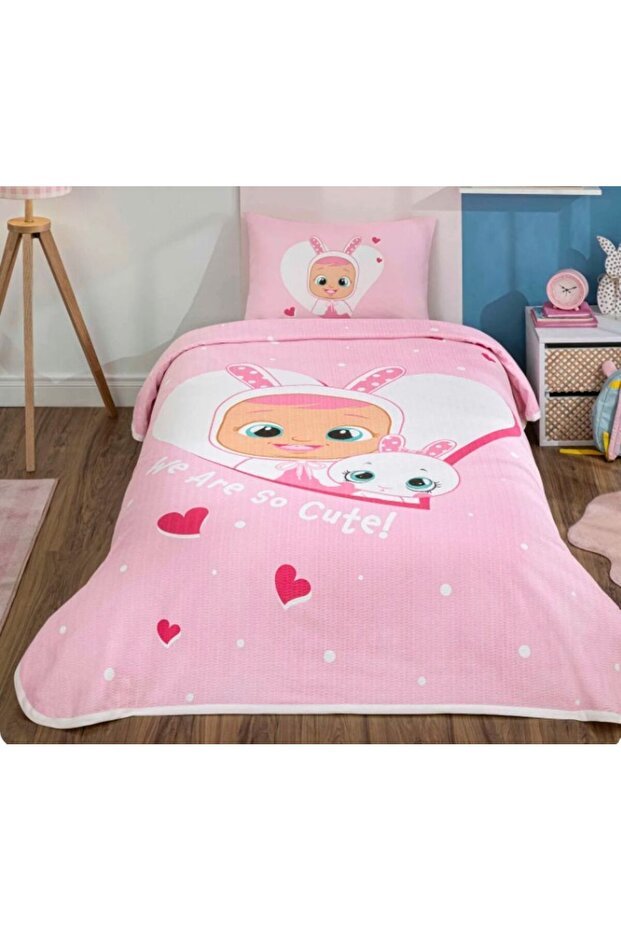 New Season Licensed Cry Babies Cute Single Person Pique Set