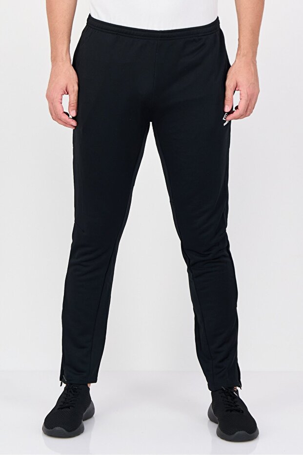 Men Sportswear Fit Training Pants, Black