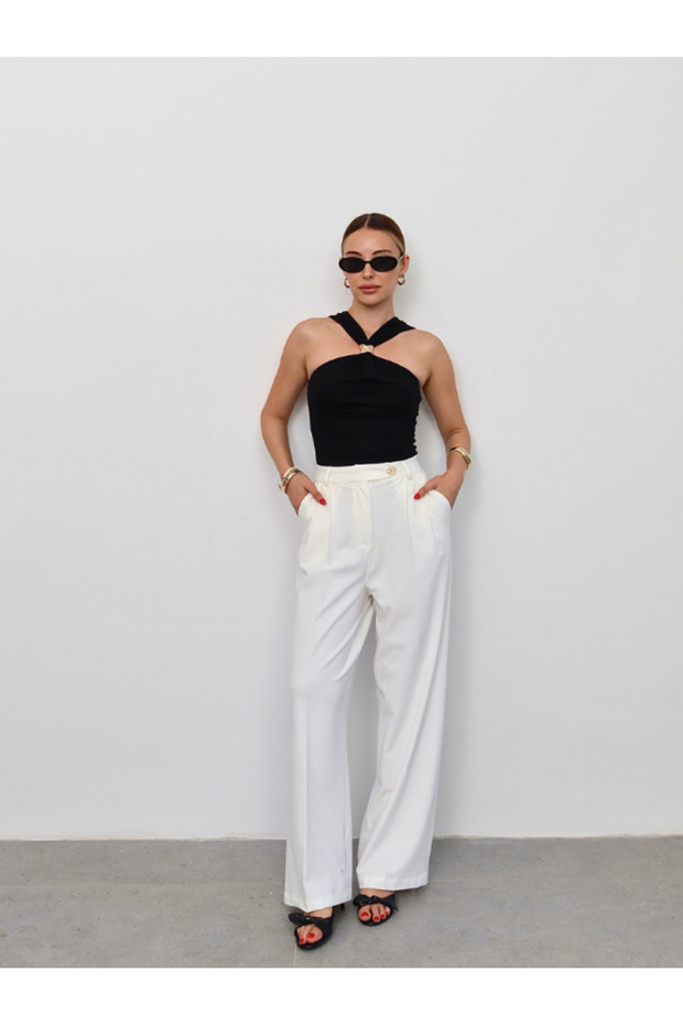 بلوزة مزينة بالذهب - 2