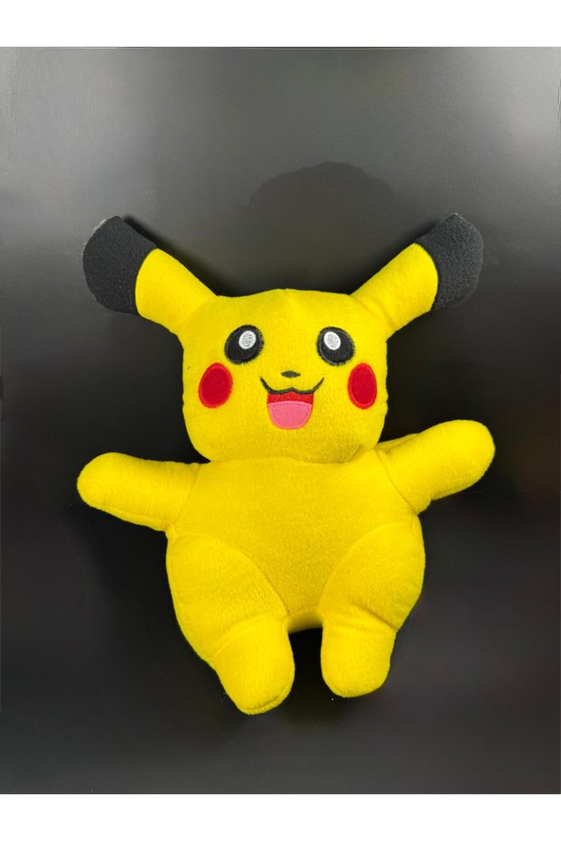 Plush Pikachu Figures with Big Heads