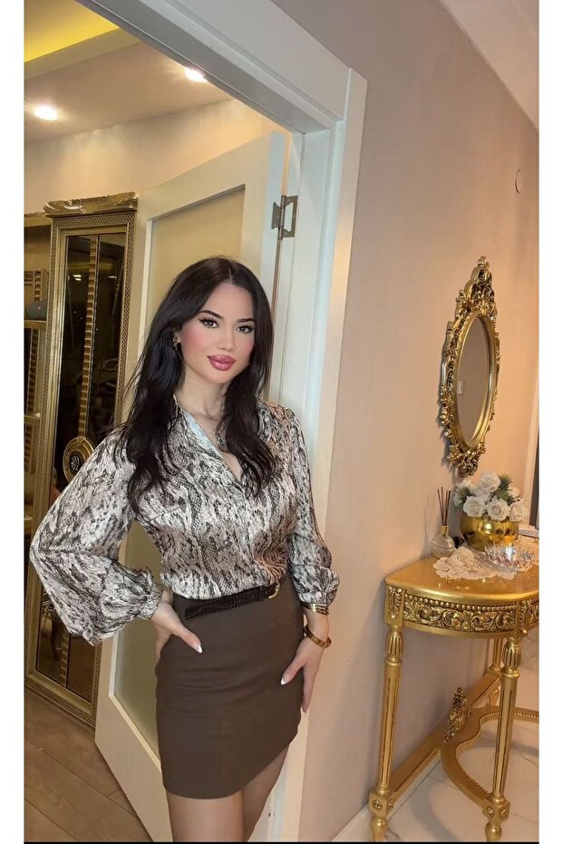 YILAN DESEN GÖMLEK