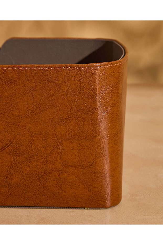 Brown Rectangular Storage Basket – Medium - 4