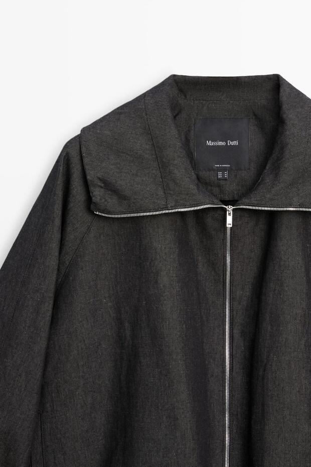 Keten bomber ceket - 6