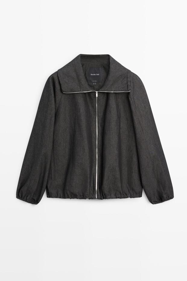 Keten bomber ceket - 5