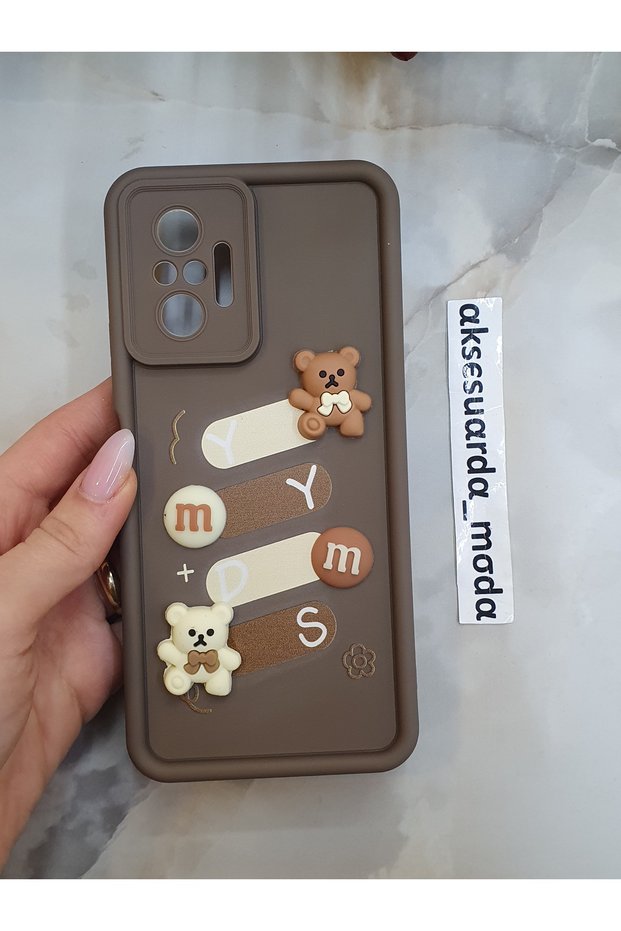 Redmi Note 10 Pro Compatible Silicone Case with Figure