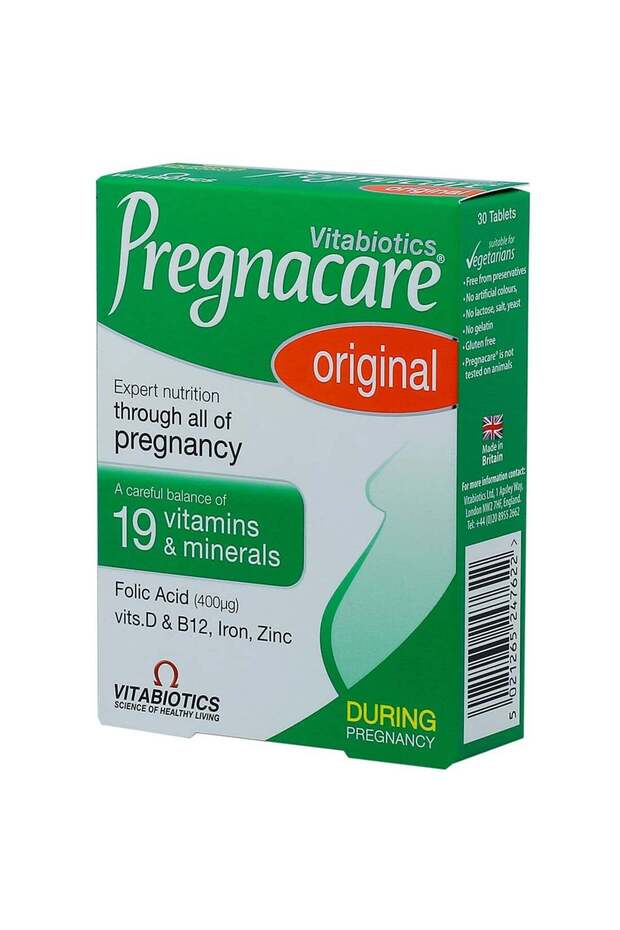 Pregnacare Original 30 Tablets