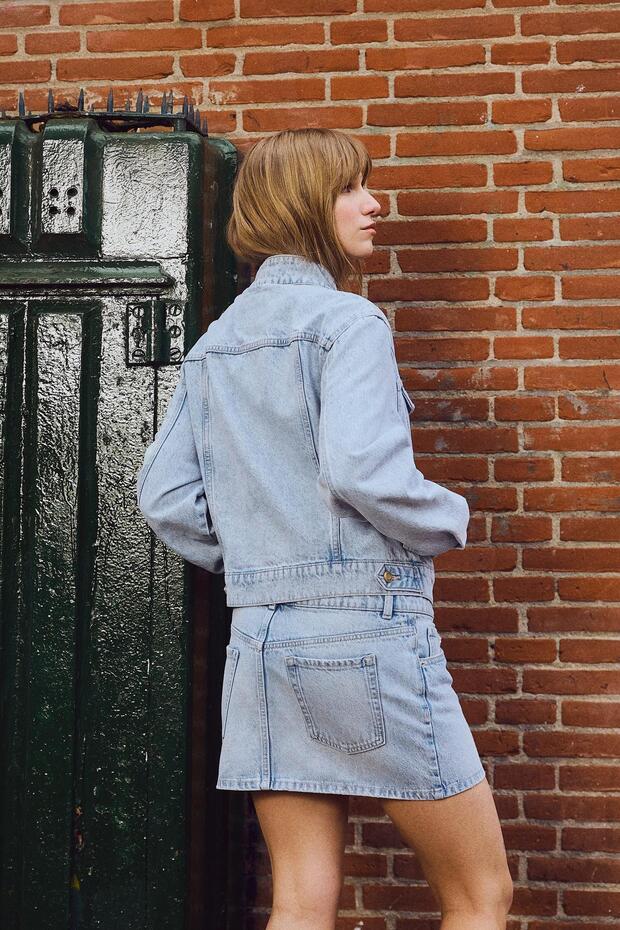 Denim ceket - 4