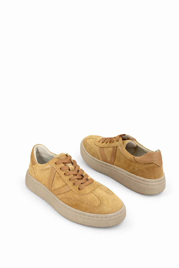 Süet Deri Kadın Sneaker - 2