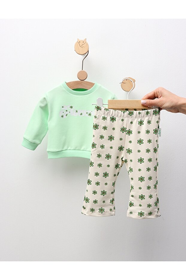 Compleu Flowers and Spring, verde - 3