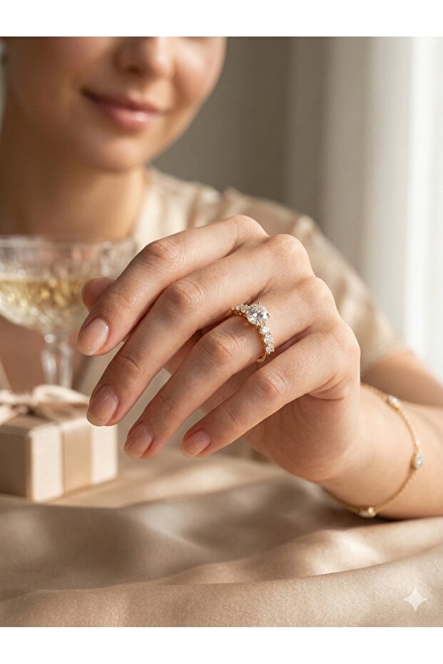 3S Power of the Light: 9 Gemstone Anti-Tarnish Steel Ring