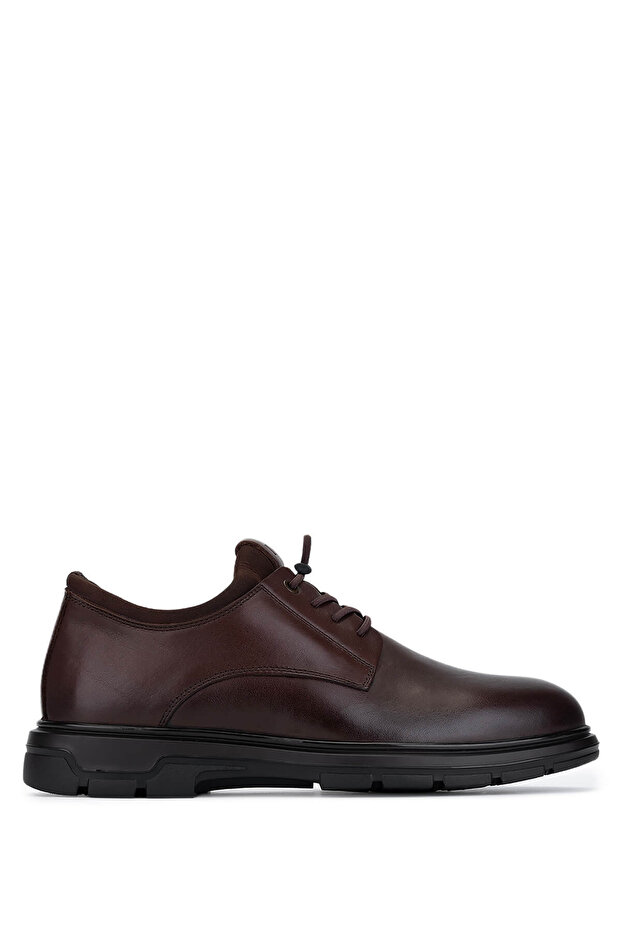 Men's Genuine Leather Brown Casual Shoes