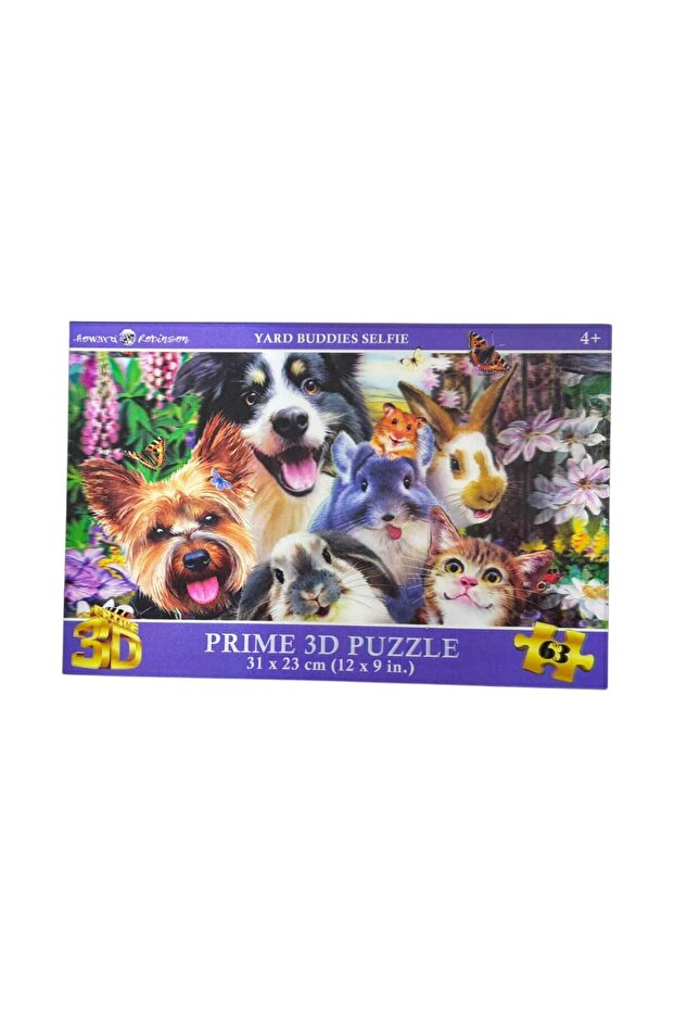 Prime 3D Puzzle - Garden Friends Selfie