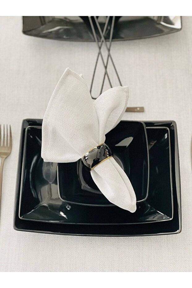 لمّاع فضة مفرش طاولة - 5