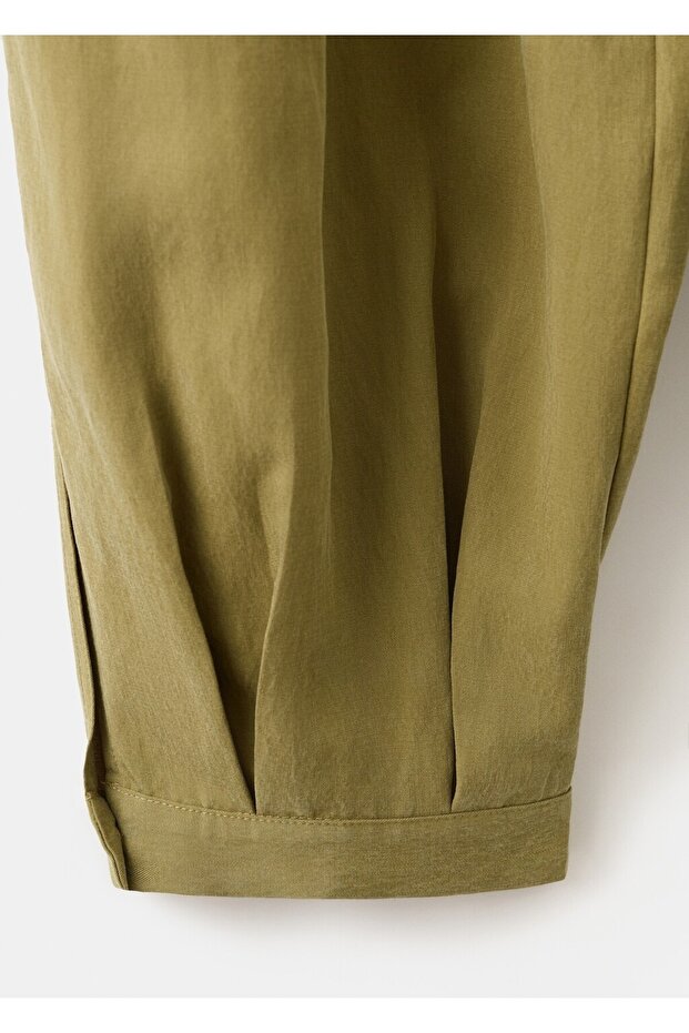 Lyocell harem pants - 5