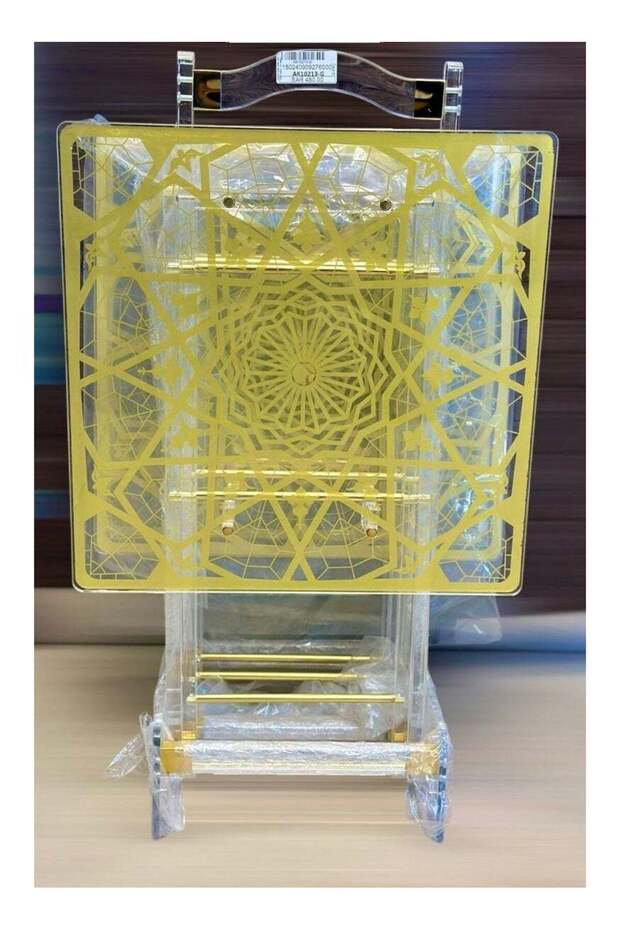 طقم طاولات أكريليك، 4 قطع، 40 × 46 سم