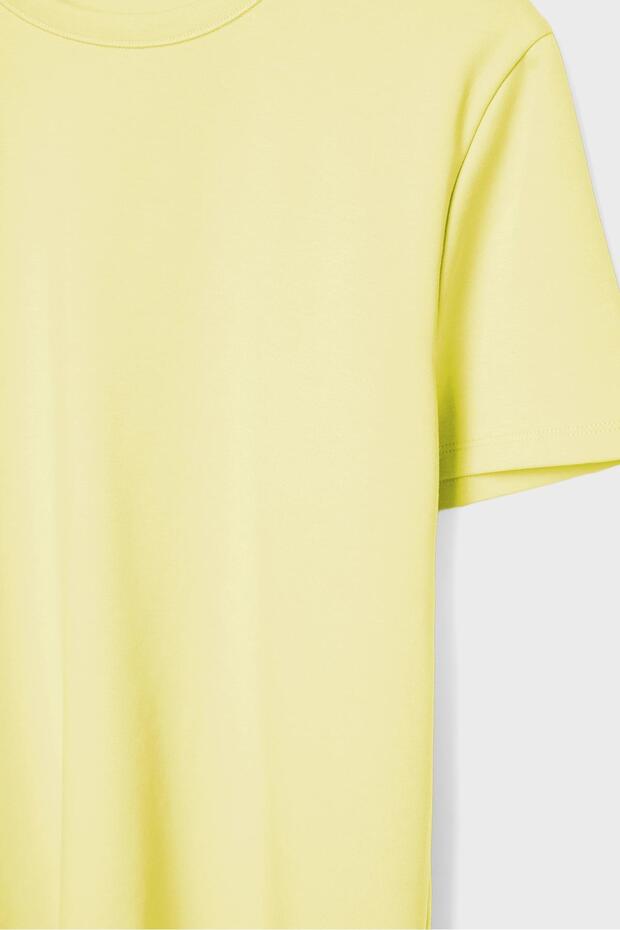 Yumuşak dokunuşlu regular basic tişört - 8