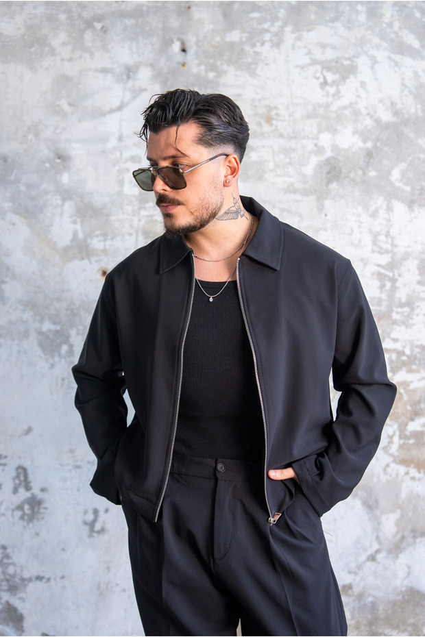 Box Fit Basic Takım Lacivert - 4