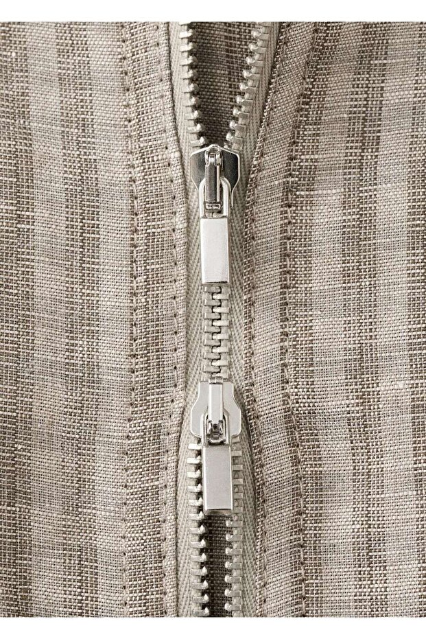 Ekose bomber ceket - 8