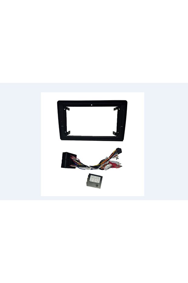 Android 9 Inch Multimedia Dashboard Panel Frame + Socket Assembly for Audi A3 (2003-2012) - 4