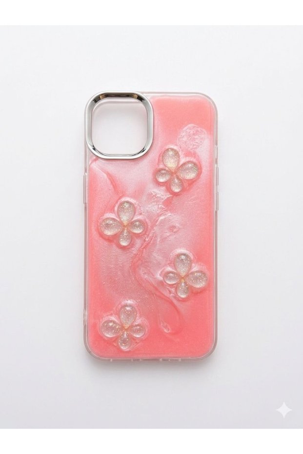 Pink Stone Case Compatible with iPhone 13-14